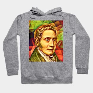 George Stephenson Snow Portrait | George Stephenson Artwork 15 Hoodie